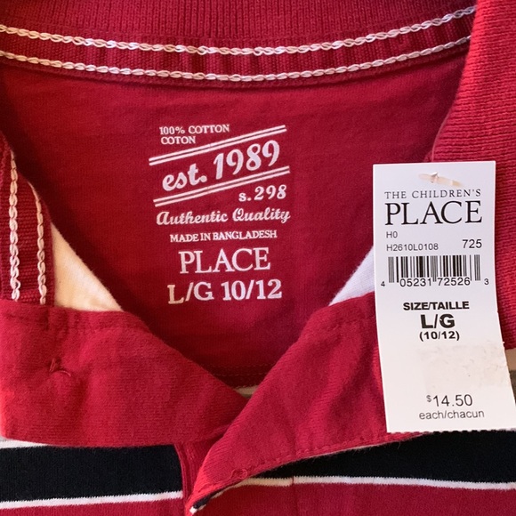 The Children’s Place Stripped Long Sleeve - Picture 3 of 3